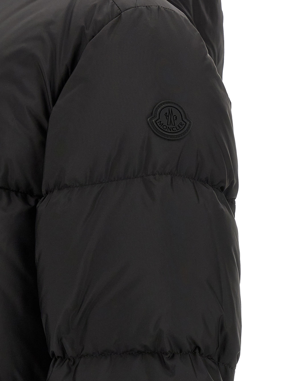 Moncler Μπουφάν Πολυαμιδίου Πλήρους Μήκους σε Μαύρο