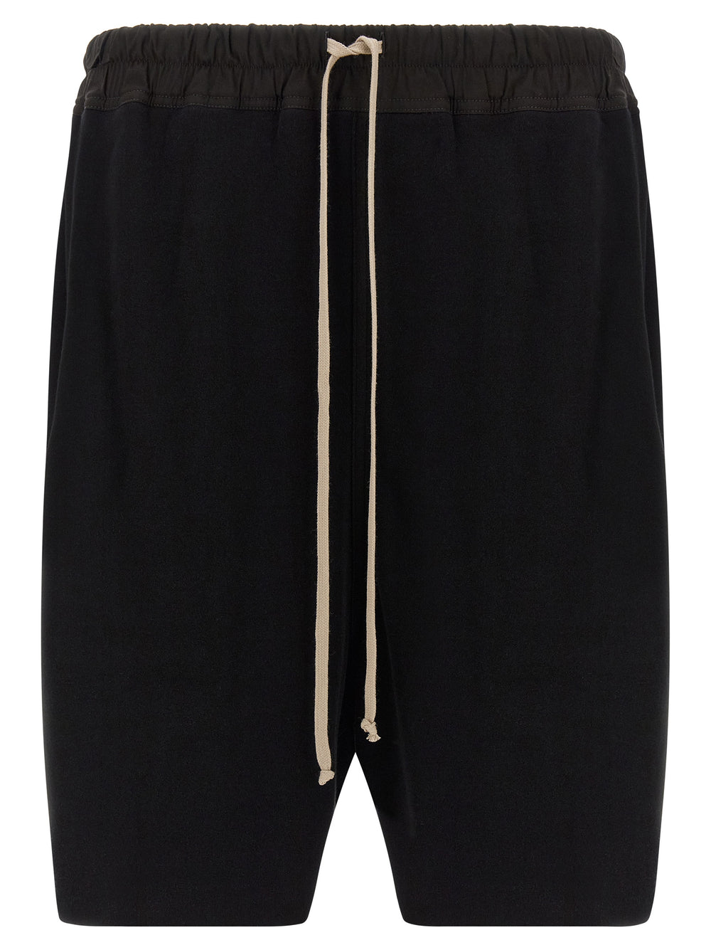 Rick Owens Cotton Bermuda Shorts in Black