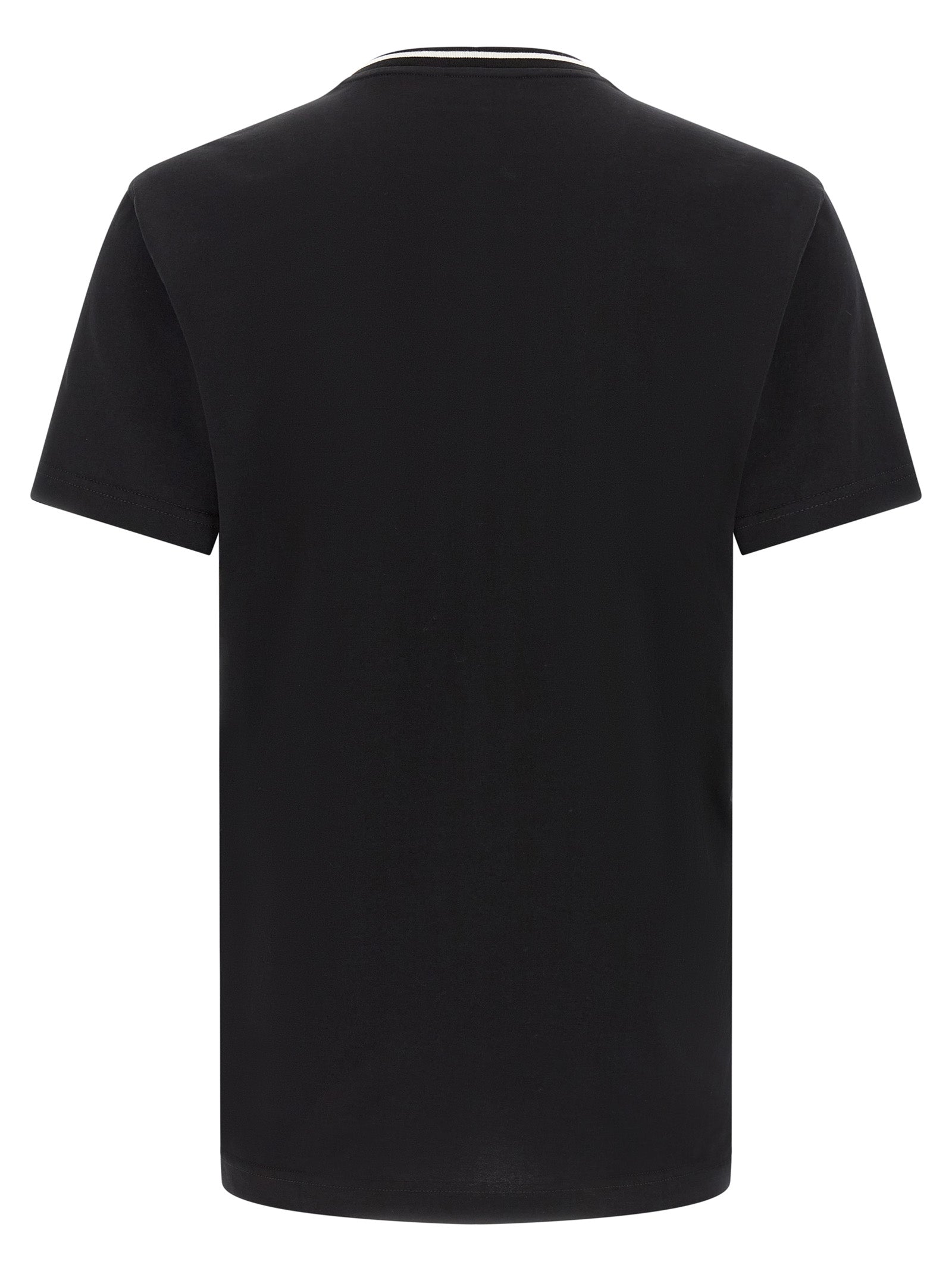 Dolce & Gabbana 100% Cotton T-Shirt in Black