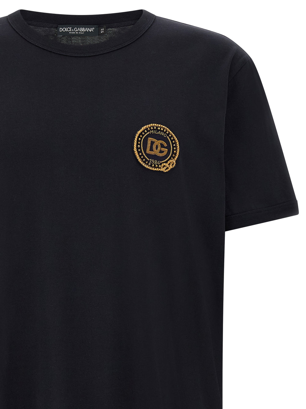 Dolce & Gabbana 100% Cotton T-Shirt in Blue