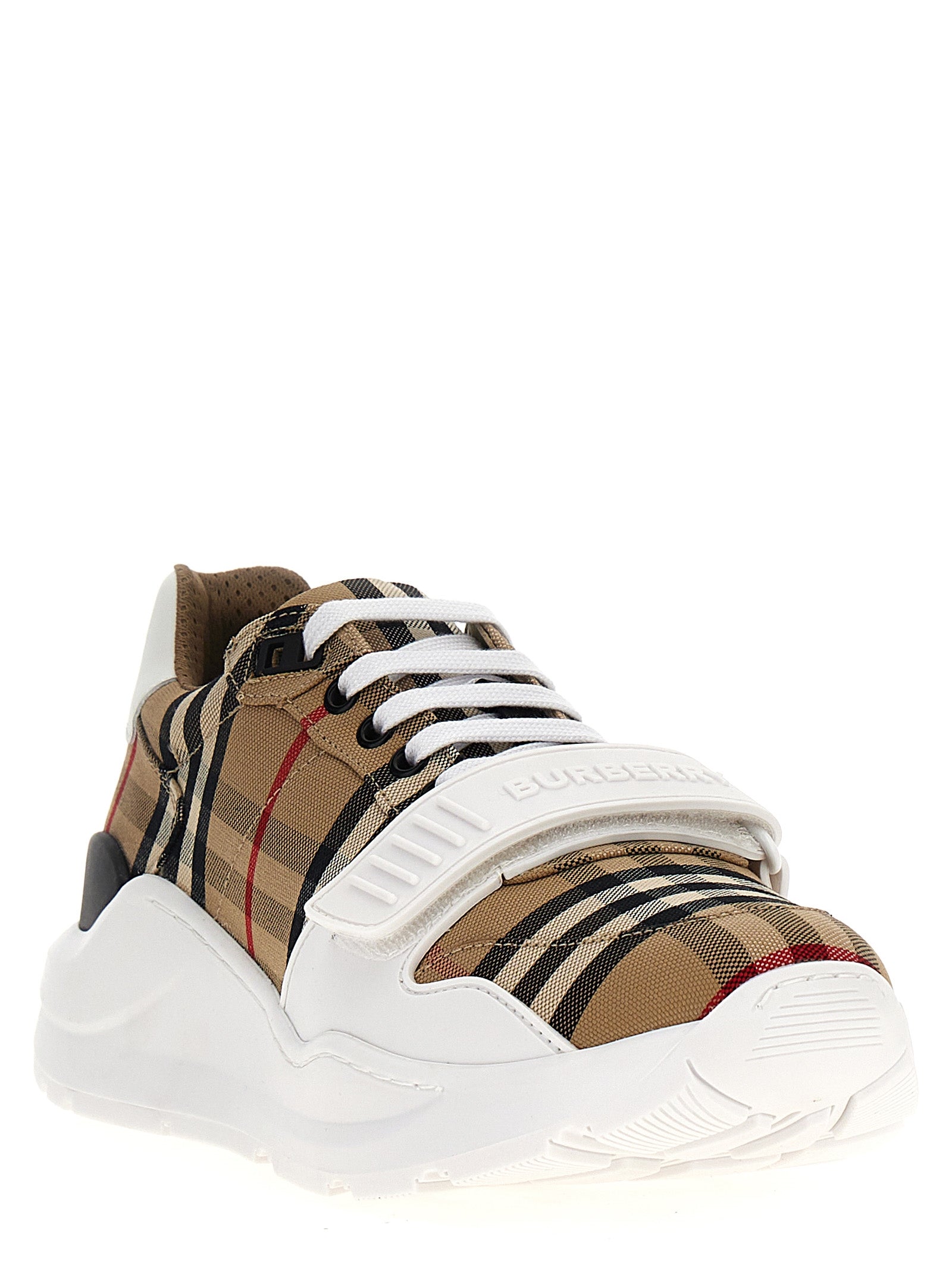 Burberry Βαμβακερά Sneakers σε Μπεζ