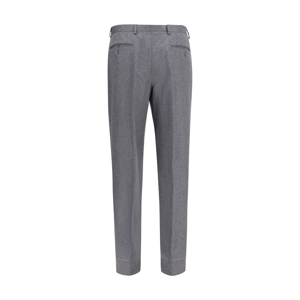 Brioni Παντελόνι από 100% μαλλί σε Γκρι