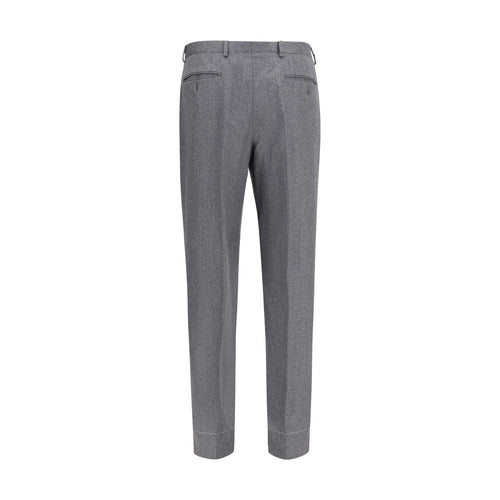 Brioni 100% Wool Trousers in Grey