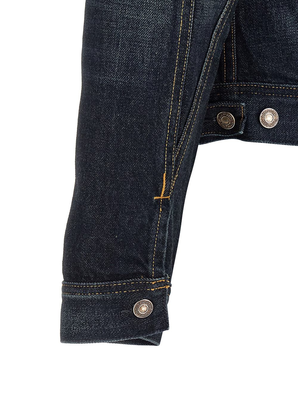 Tom Ford Cotton Denim Jacket in Blue