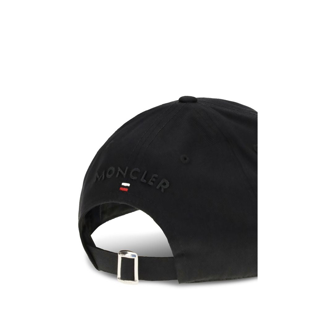 Moncler Καπέλο από 100% βαμβάκι σε Μαύρο