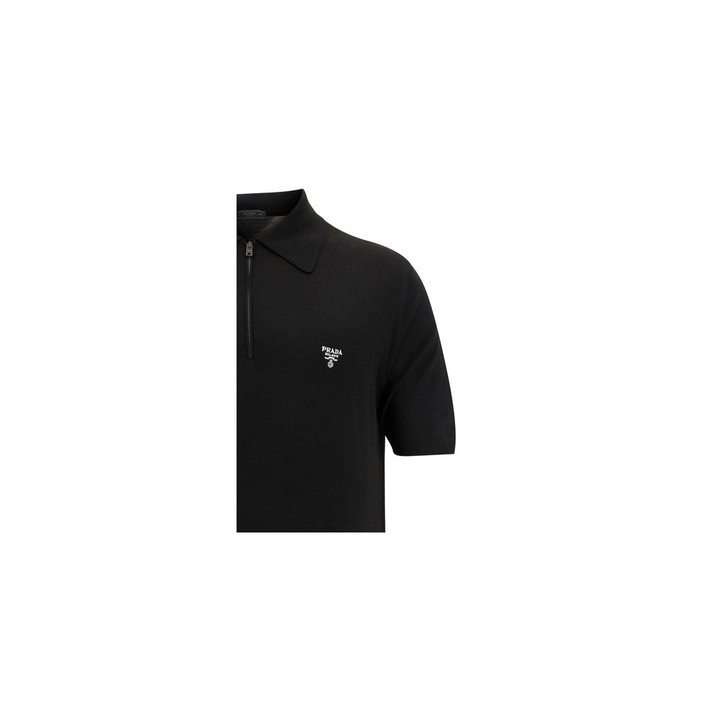 Prada Polo από 100% Μαλλί σε Μαύρο
