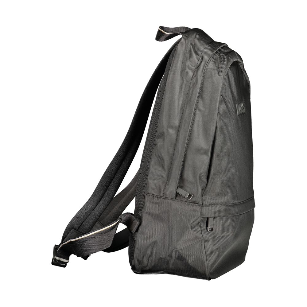 Hugo Boss 100% Polyester Backpack in Black