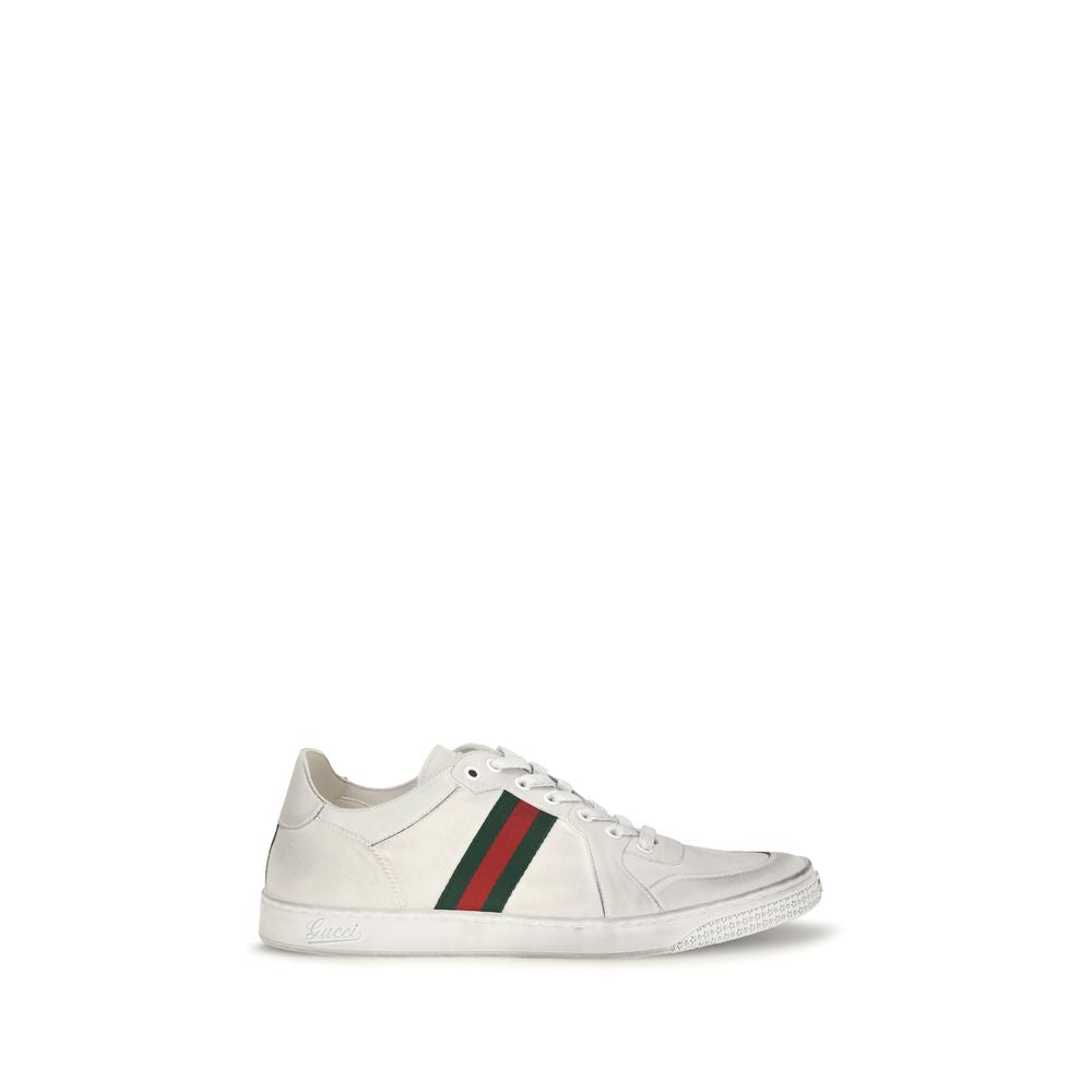 Gucci Δερμάτινα Sneakers σε Λευκό