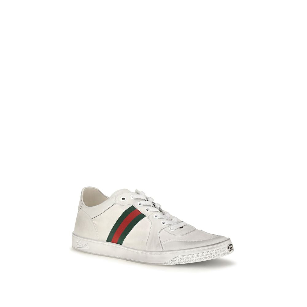 Gucci Δερμάτινα Sneakers σε Λευκό