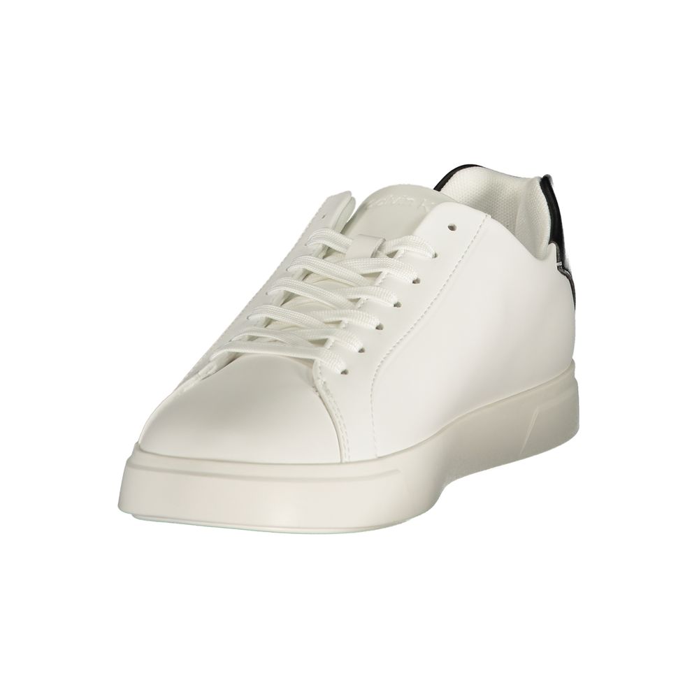Calvin Klein Λευκό Sneaker από Πολυουρεθάνη