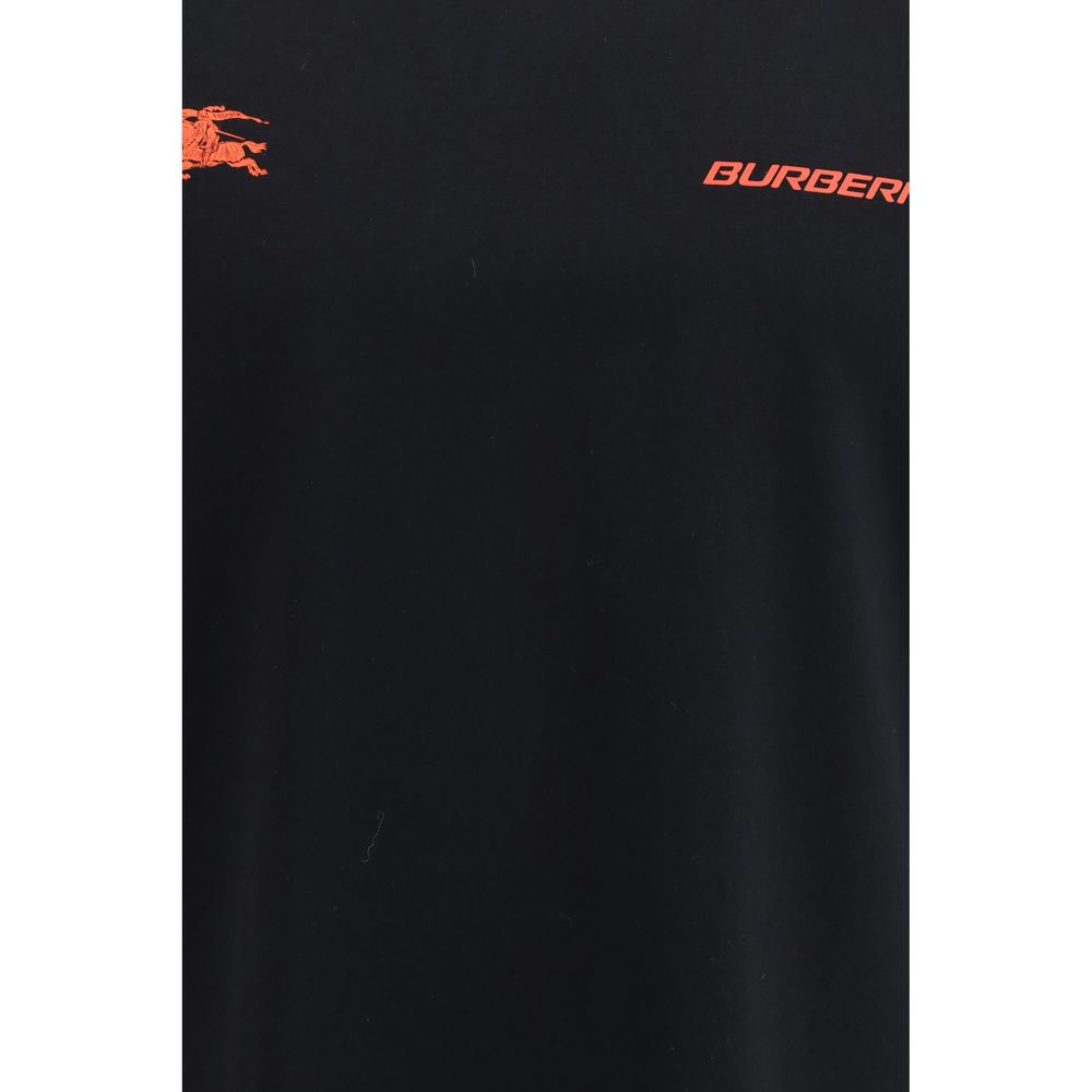 Burberry 100% Cotton T-Shirt in Black