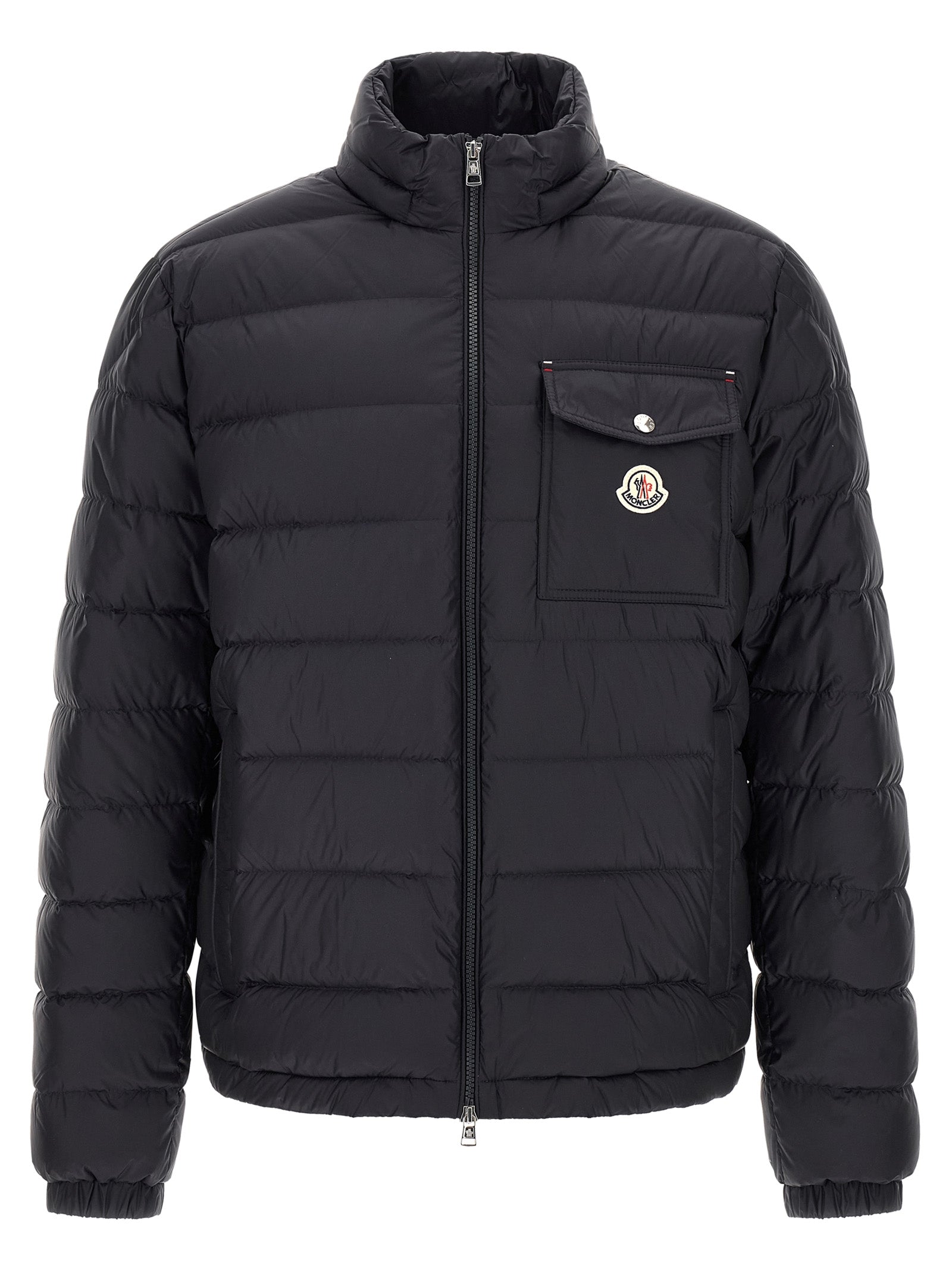 Moncler Παλτό από Πολυαμίδιο σε Μπλε