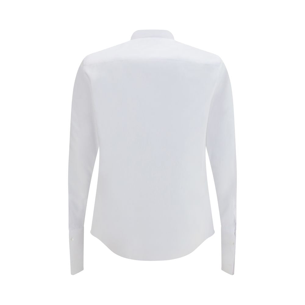 Fendi 100% Cotton Dress Shirt in White