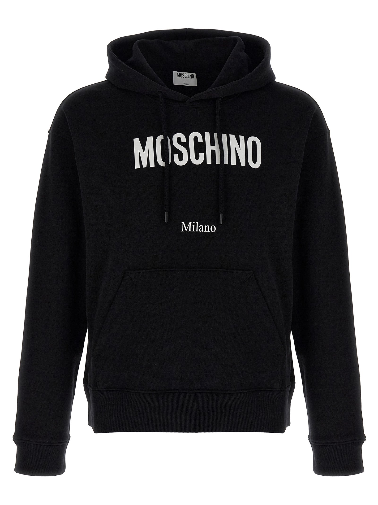 Moschino Φούτερ από 100% βαμβάκι σε Μαύρο