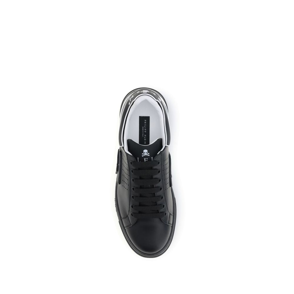 Philipp Plein Sneakers από Δέρμα Μοσχαριού σε Μαύρο