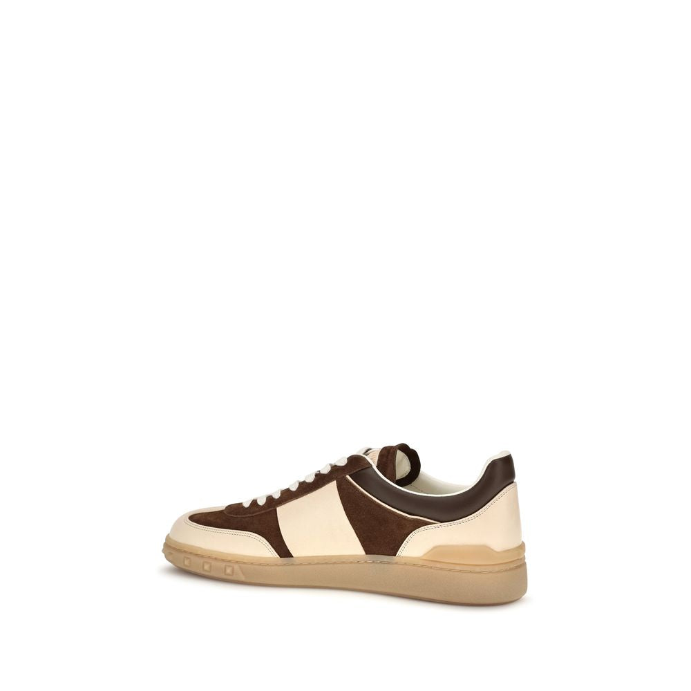 Valentino Garavani Sneakers από Σουέντ σε Καφέ