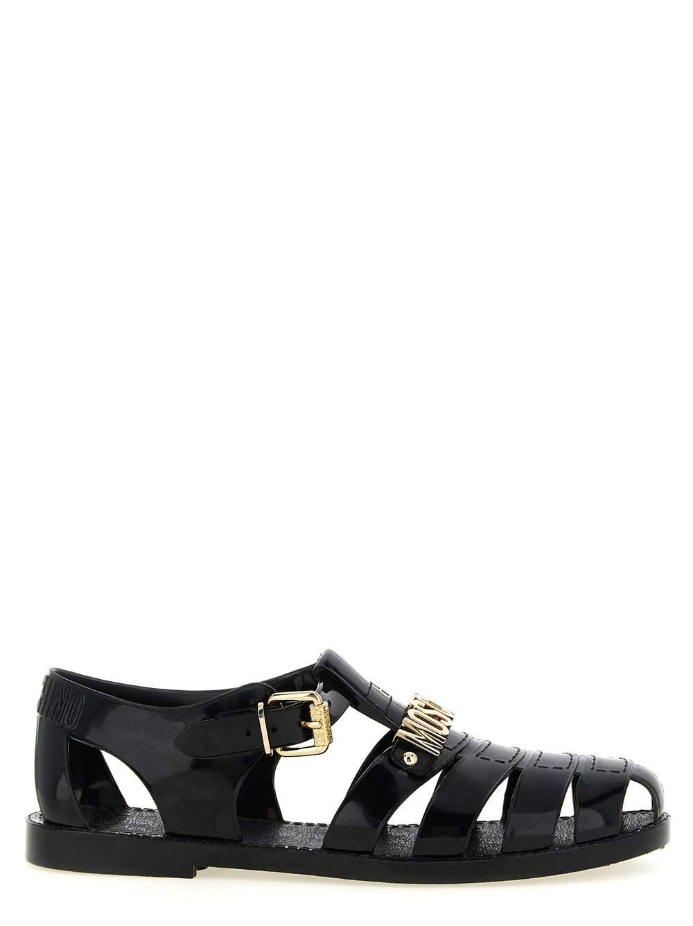 Moschino Σανδάλια από PVC σε Μαύρο