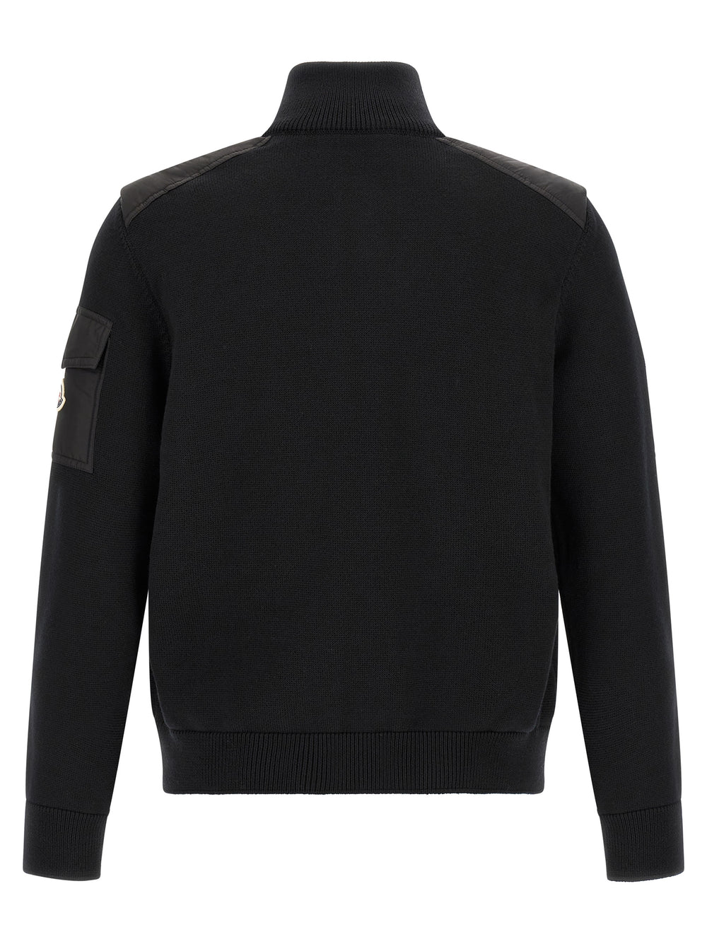 Moncler Polyamide Cardigan in Black