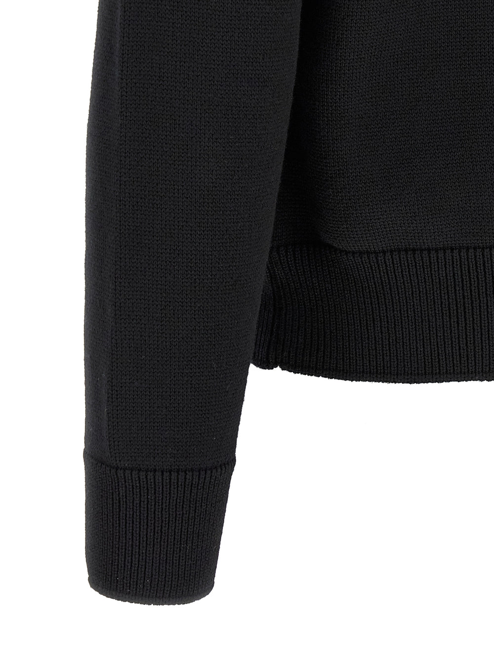 Moncler Polyamide Cardigan in Black