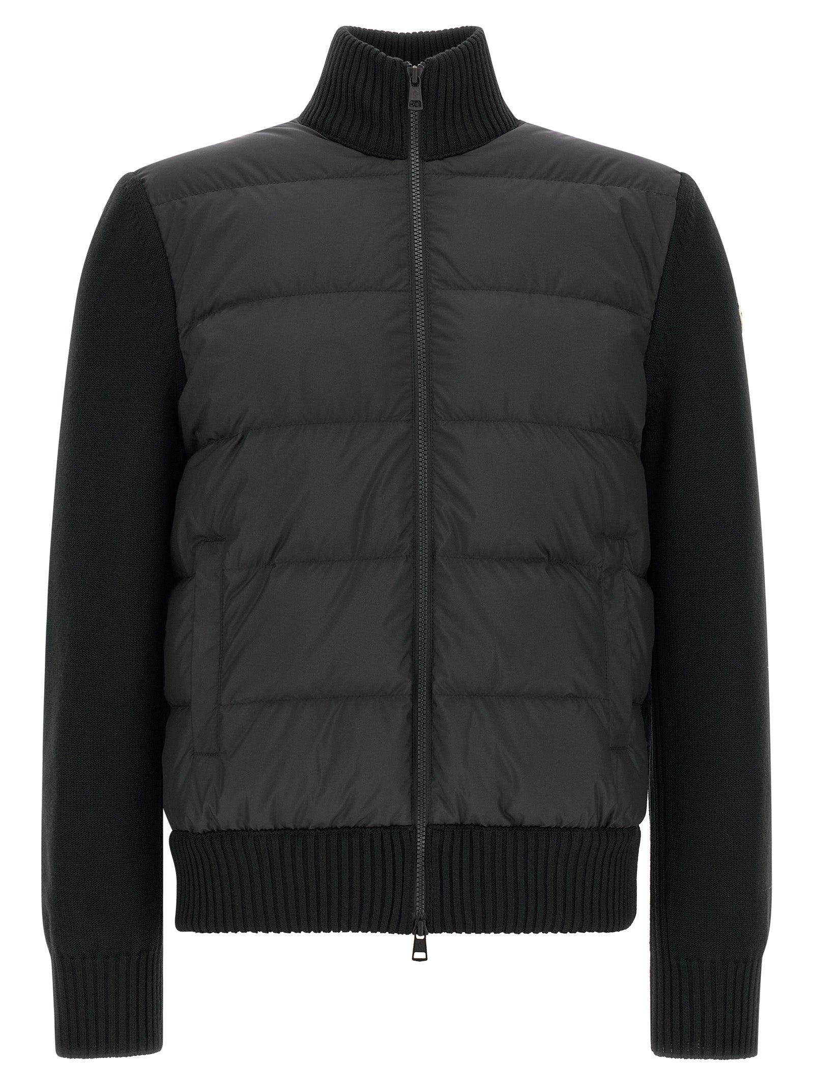 Moncler Ζακέτα από 100% πολυεστέρα σε Μαύρο