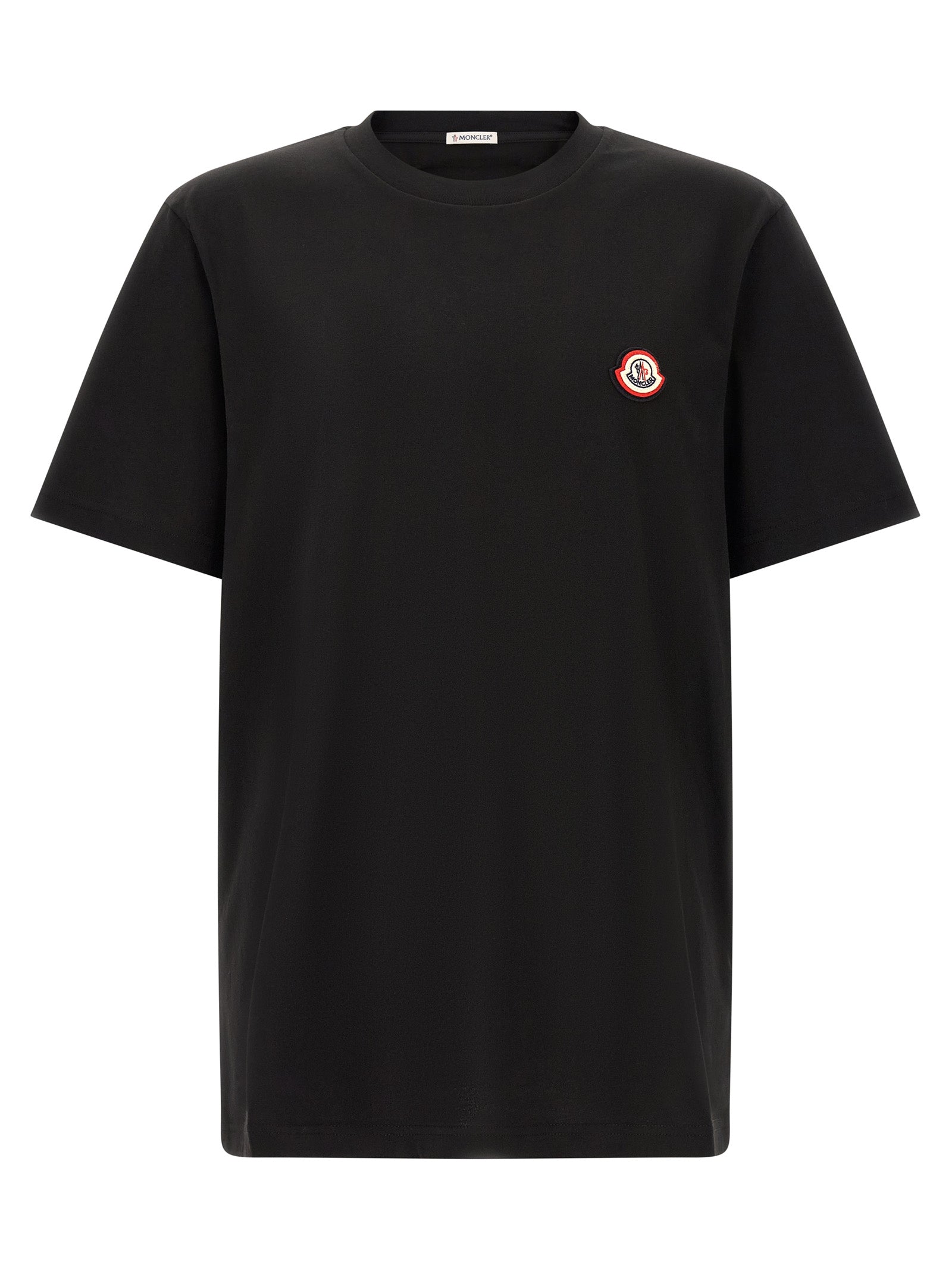 Moncler Βαμβακερό T-Shirt σε Μαύρο
