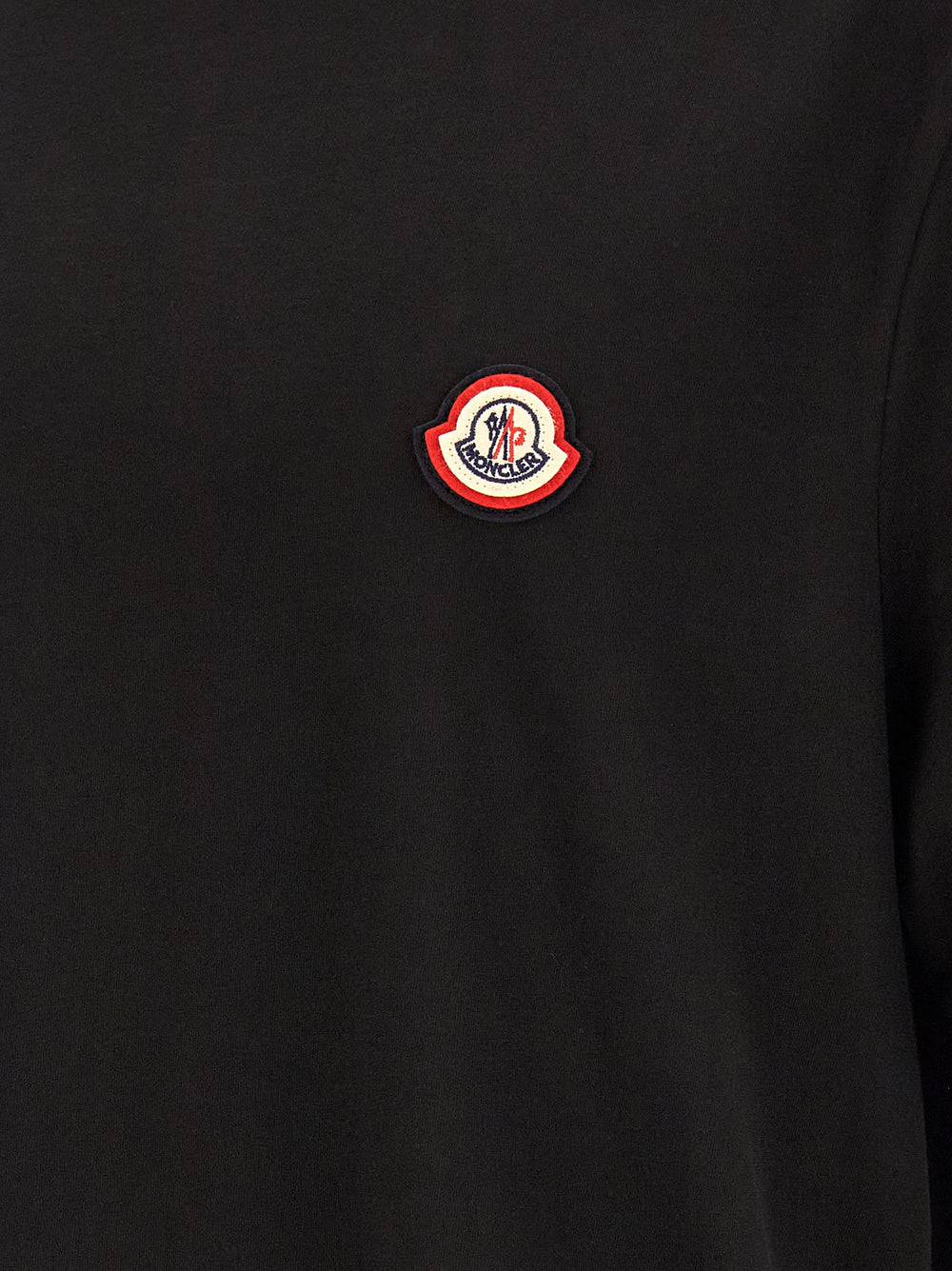 Moncler Cotton T-Shirt in Black