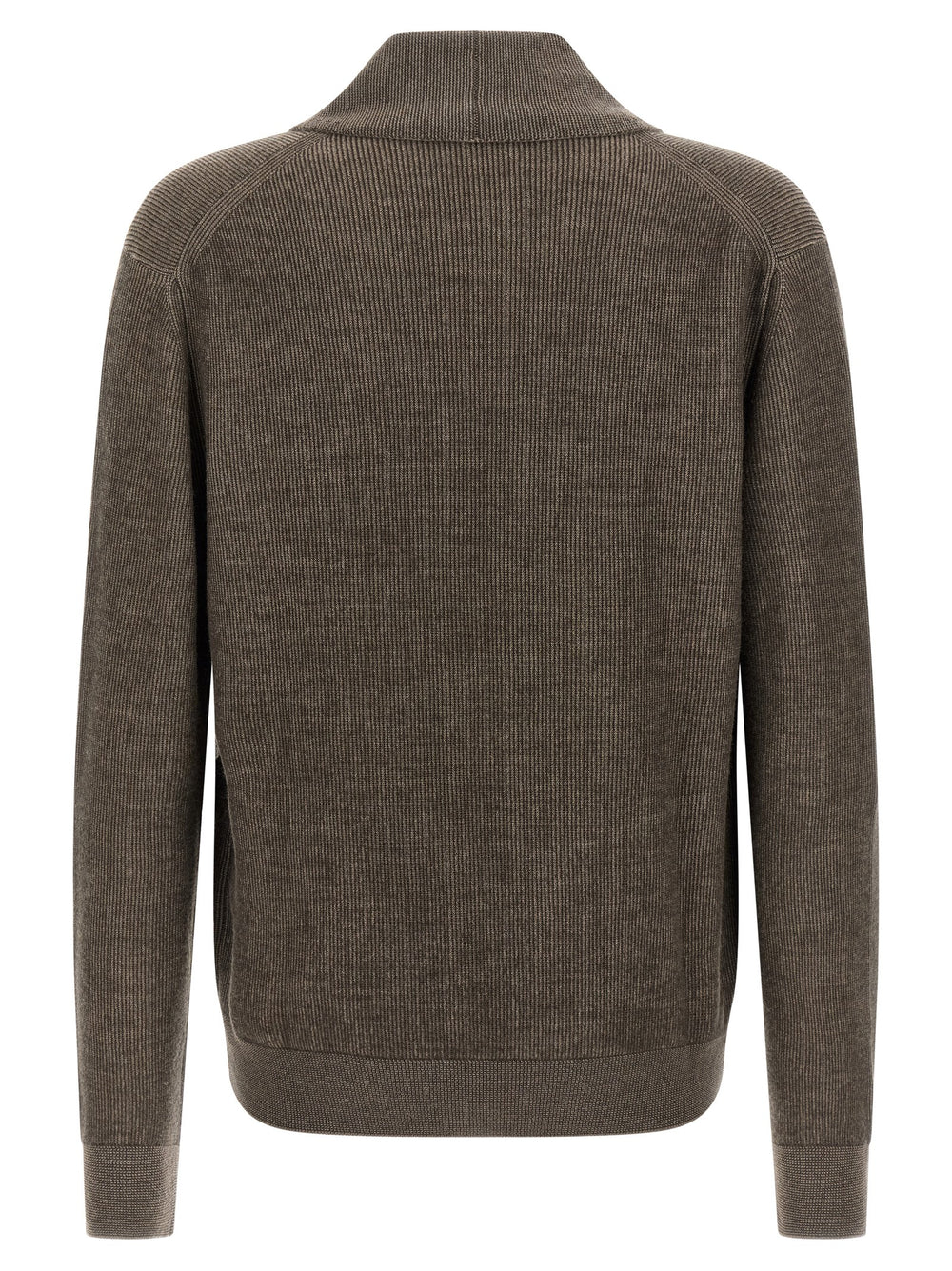 Brown Cashmere Cardigan