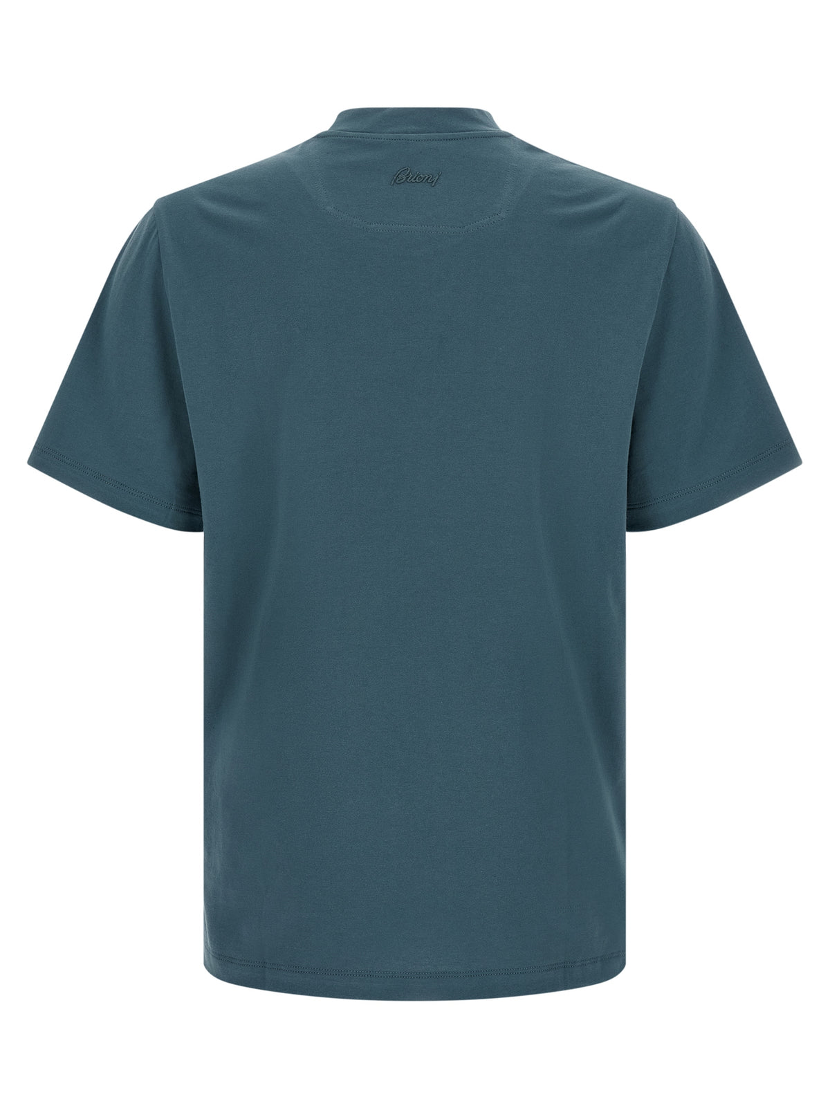 Brioni Βαμβακερό T-Shirt σε Μπλε