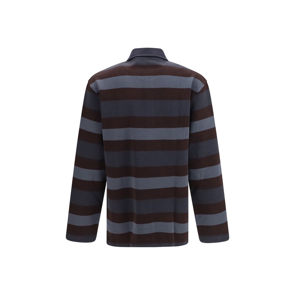 Off-White Βαμβακερό Polo σε Πολύχρωμο