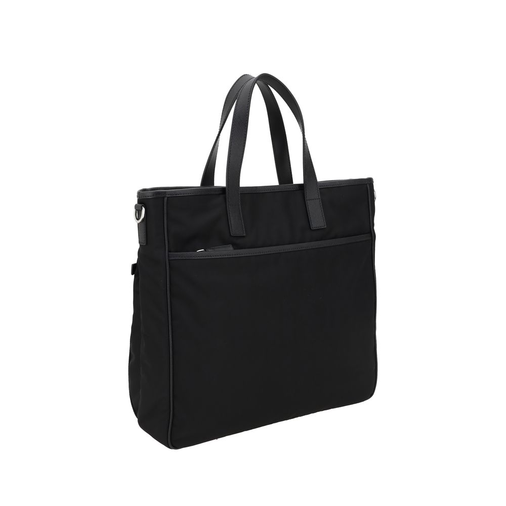 Prada Re-Nylon Shoulder Bag in Black