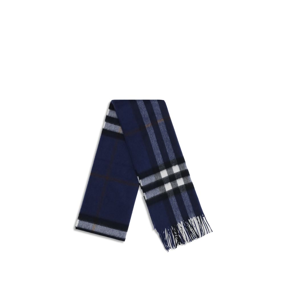 Burberry 100% Cashmere Scarf in Blue
