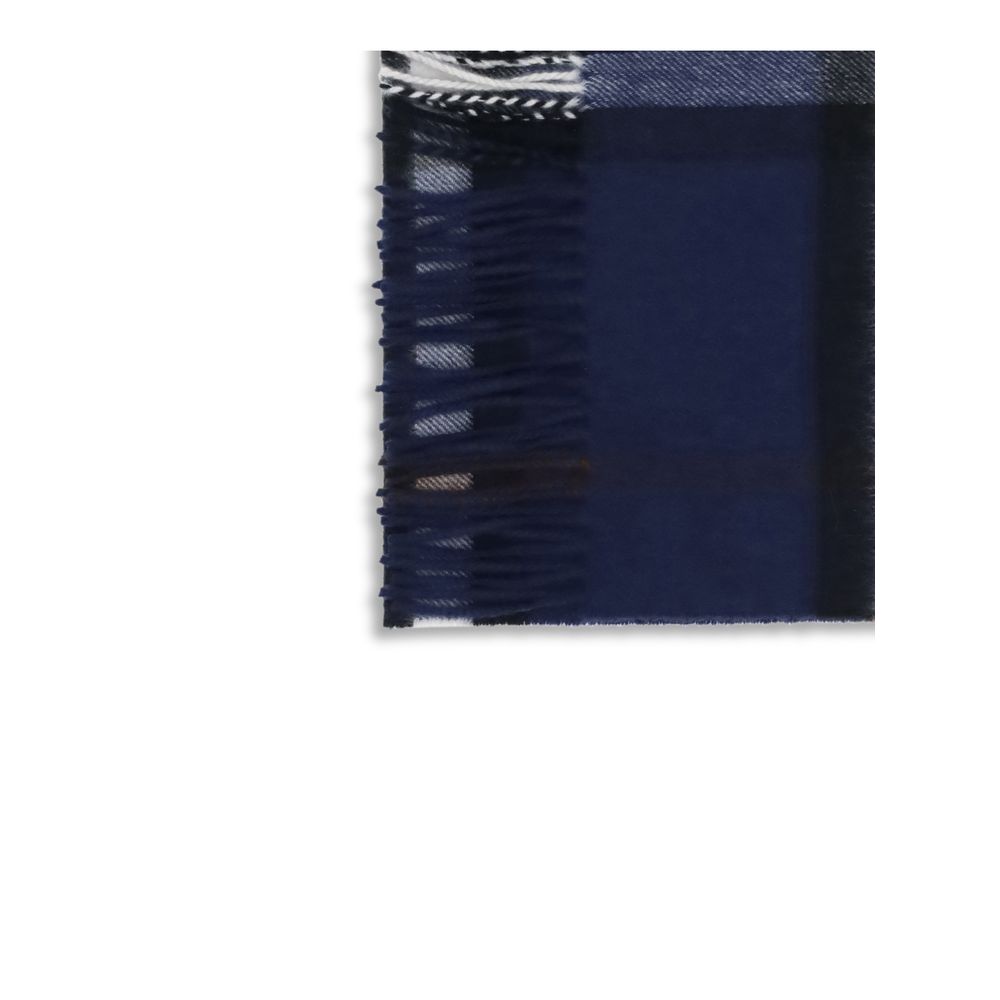 Burberry 100% Cashmere Scarf in Blue