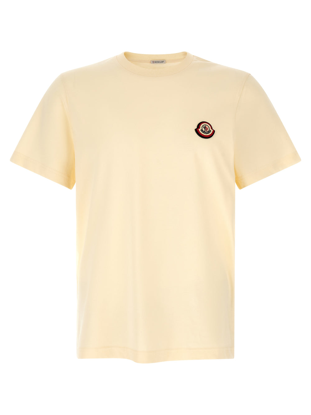 Moncler Βαμβακερό T-Shirt σε Λευκό