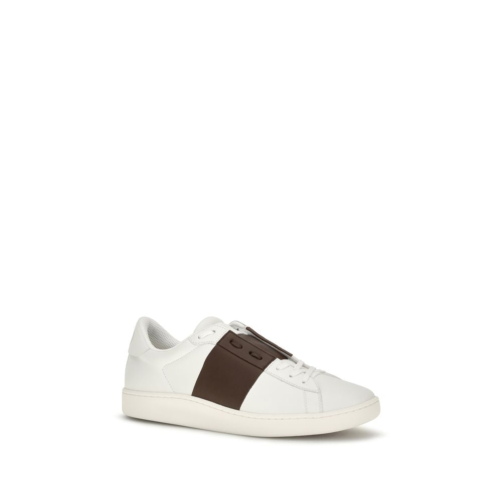 Valentino Garavani Δερμάτινα Sneakers από Δέρμα Μοσχαριού σε Λευκό