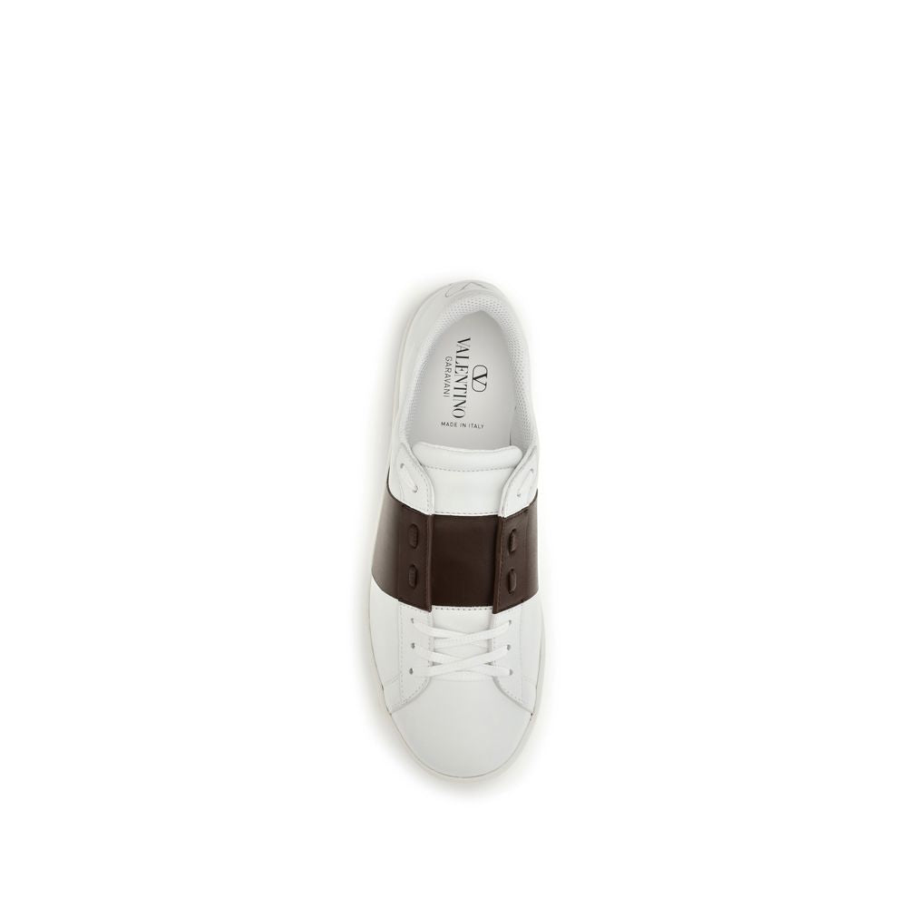 Valentino Garavani Δερμάτινα Sneakers από Δέρμα Μοσχαριού σε Λευκό