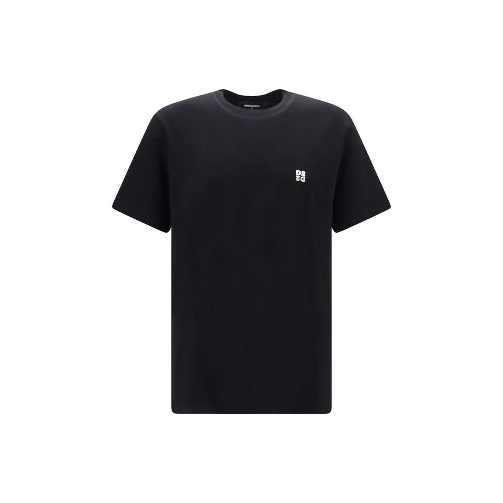 Dsquared² Βαμβακερό T-Shirt σε Μαύρο