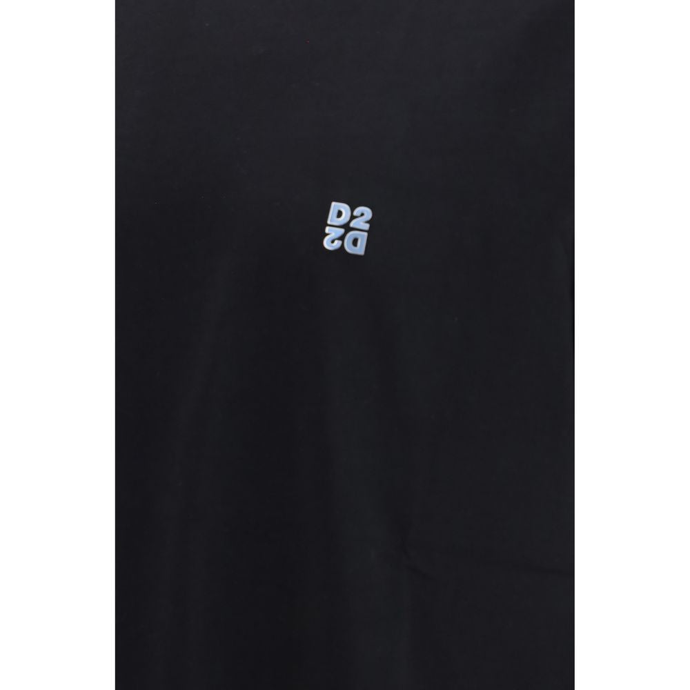 Dsquared² Βαμβακερό T-Shirt σε Μαύρο