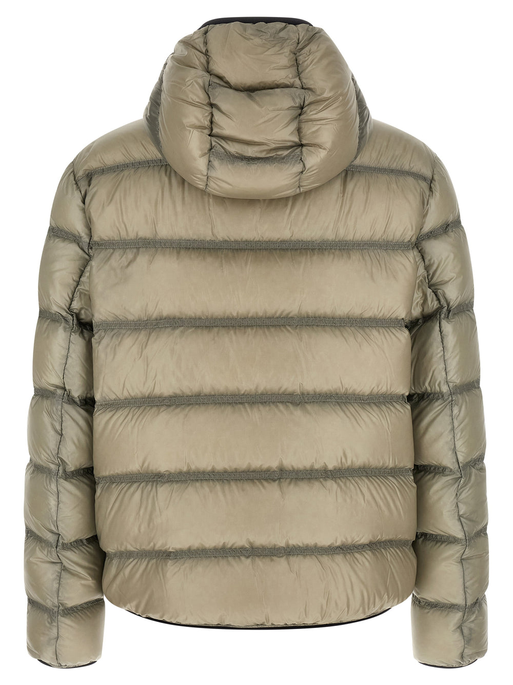 Moncler Polyamide Full-Length Jacket in Beige