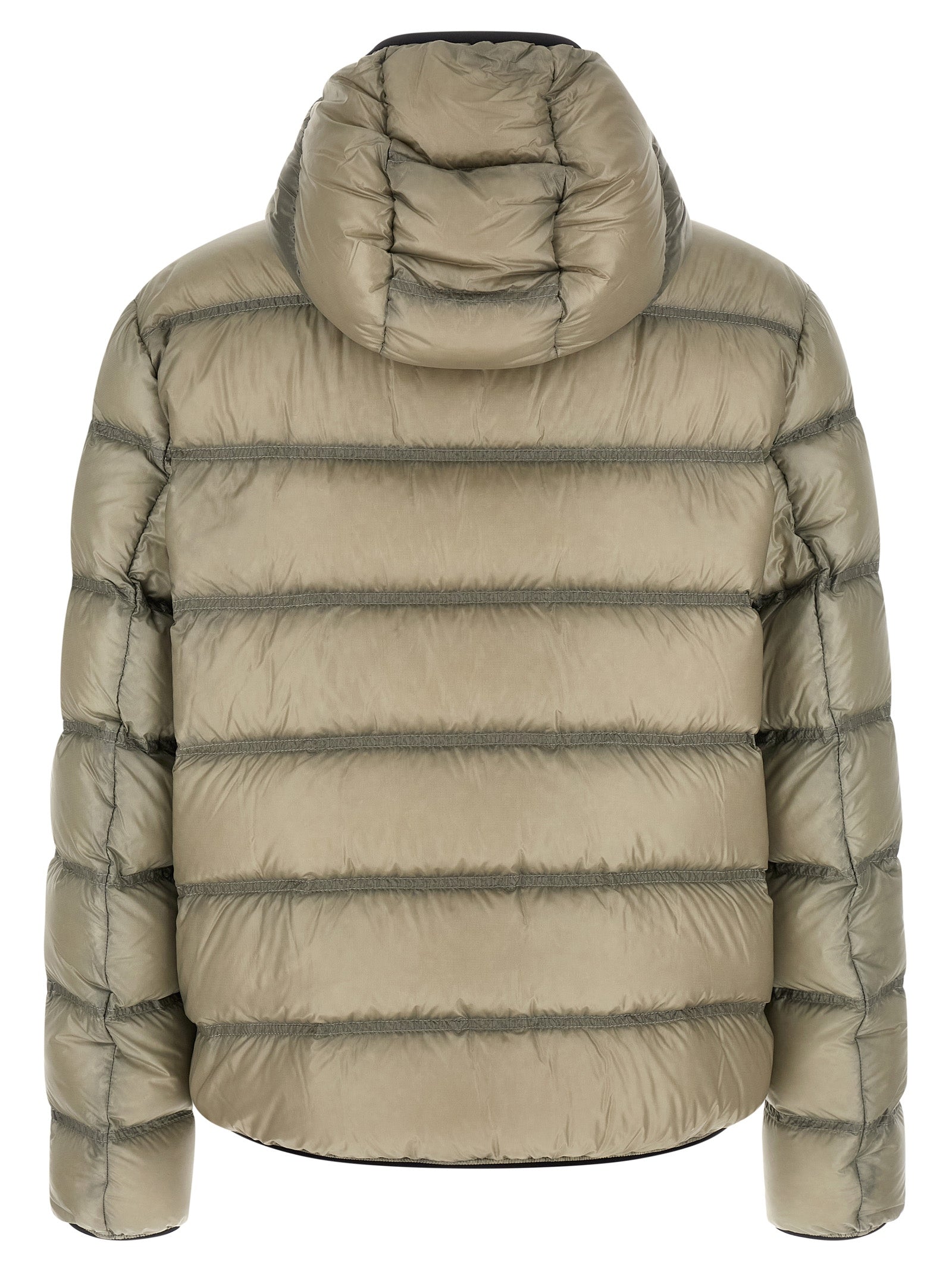 Moncler Polyamide Full-Length Jacket in Beige