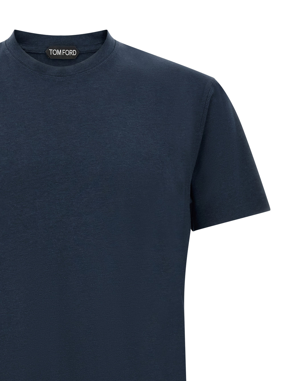 Blue Lyocell T-Shirt