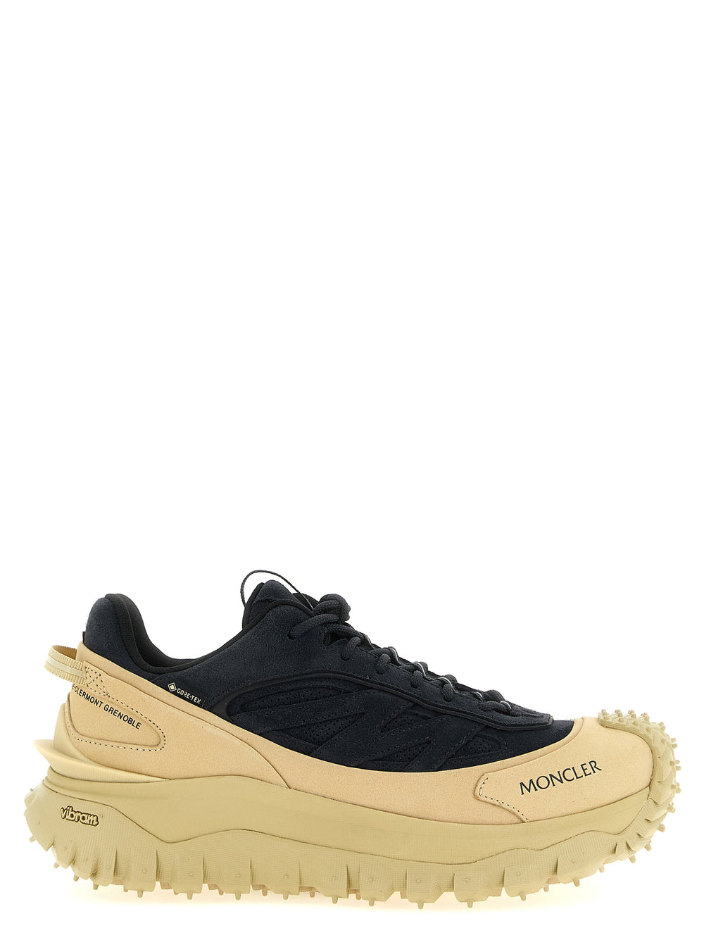 Moncler Trailgrip Apex Craft GTX Leather Sneakers in Blue