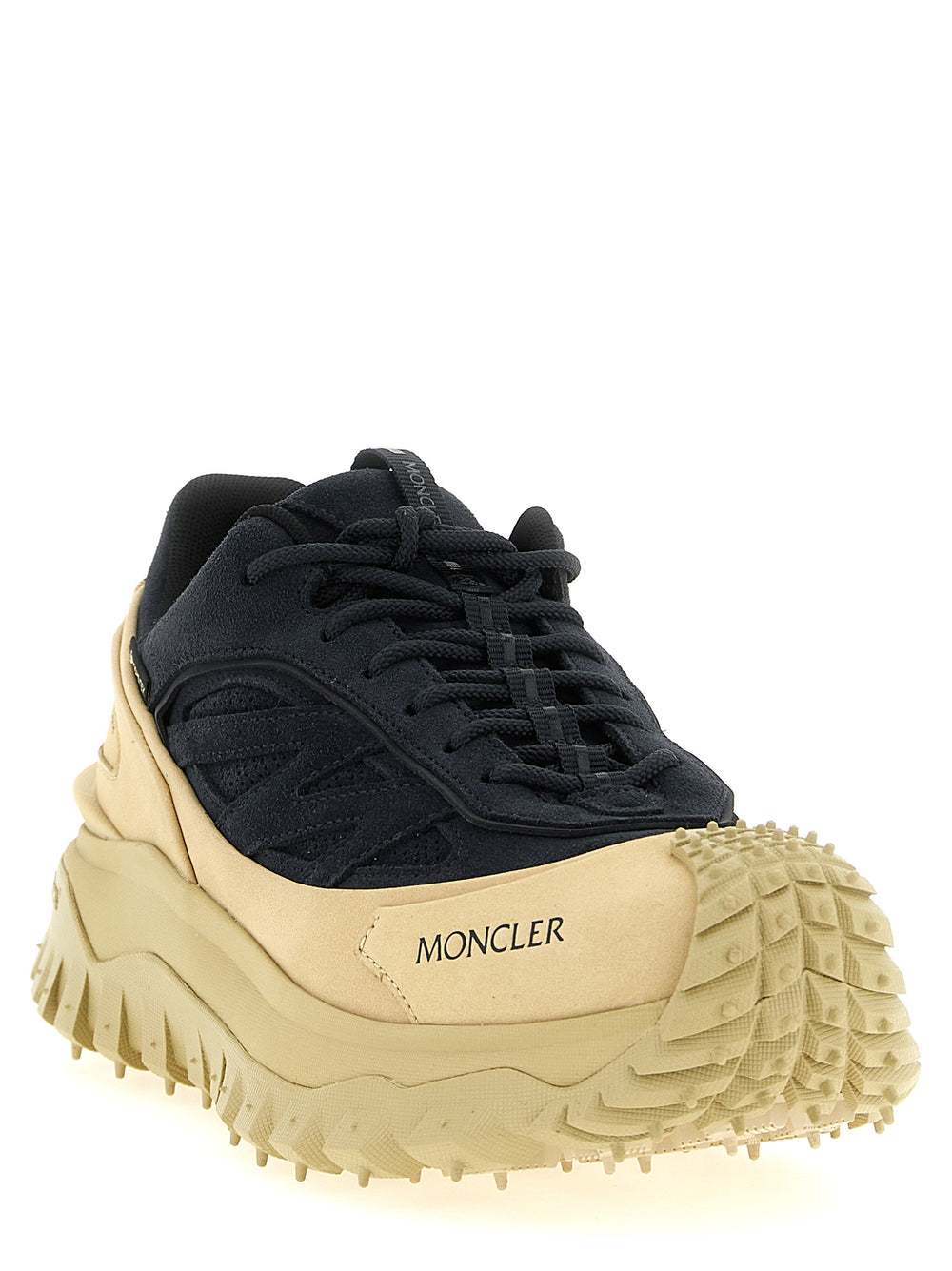 Moncler Trailgrip Apex Craft GTX Leather Sneakers in Blue