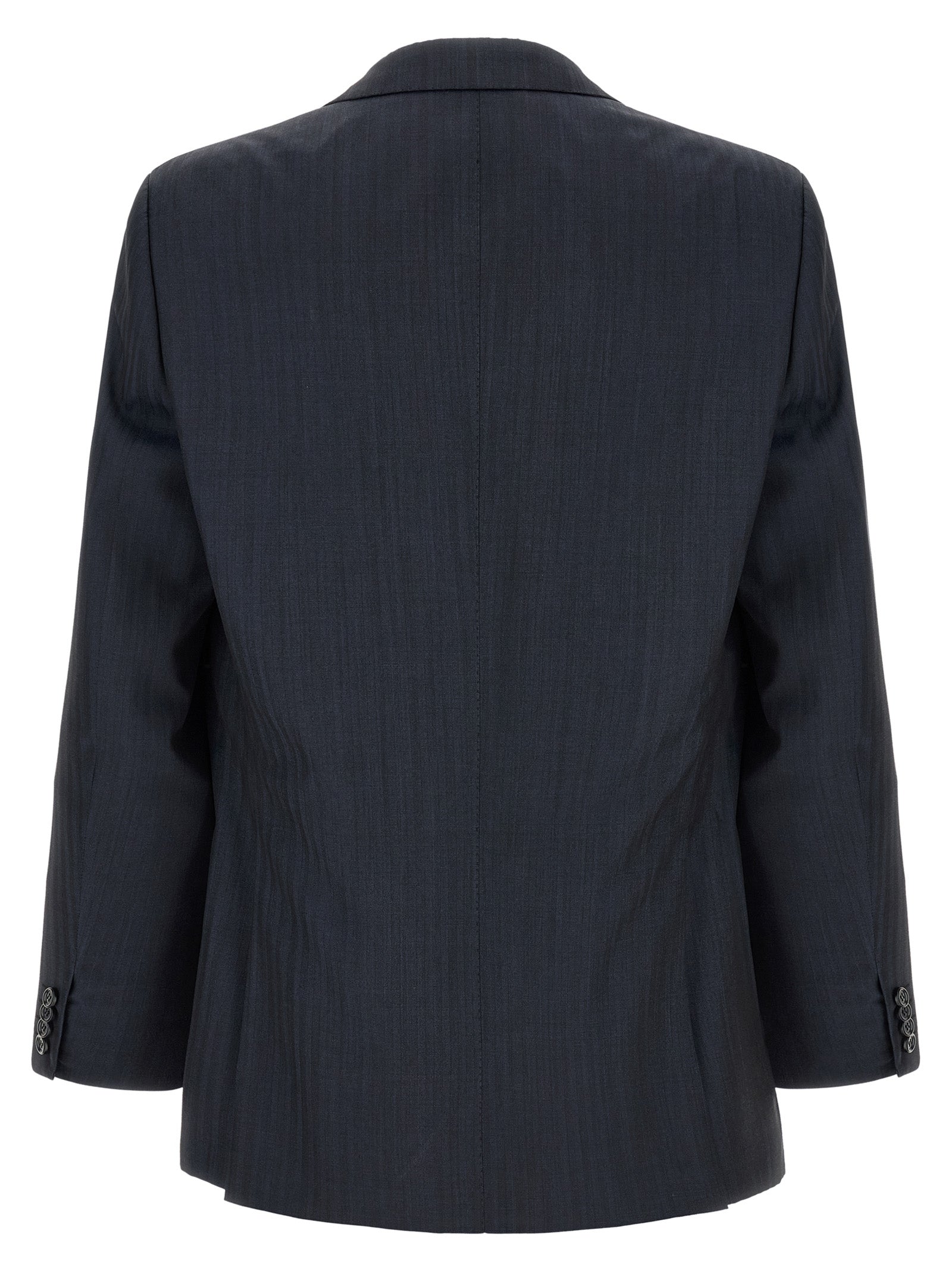 Brioni Σακάκι από μαλλί σε Μπλε