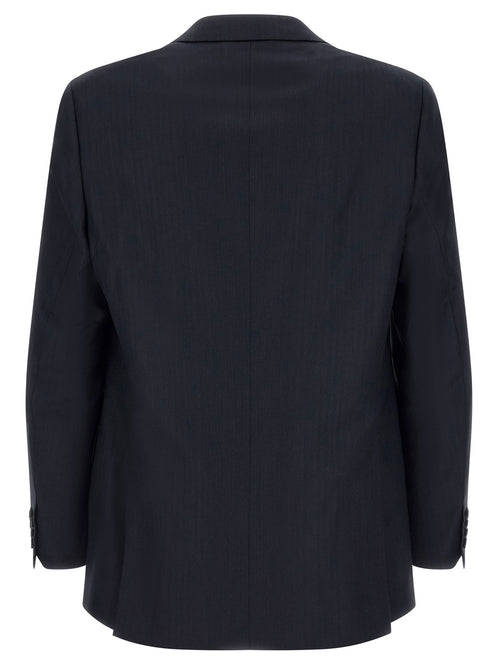 Brioni 'Brunico' Virgin Wool Two-Piece Suit in Midnight Blue