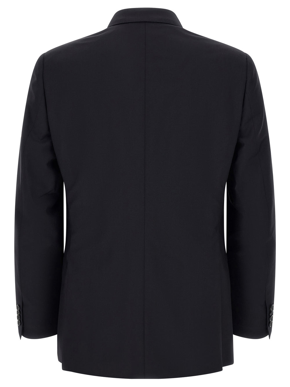 Blue Wool Two-Piece Suit