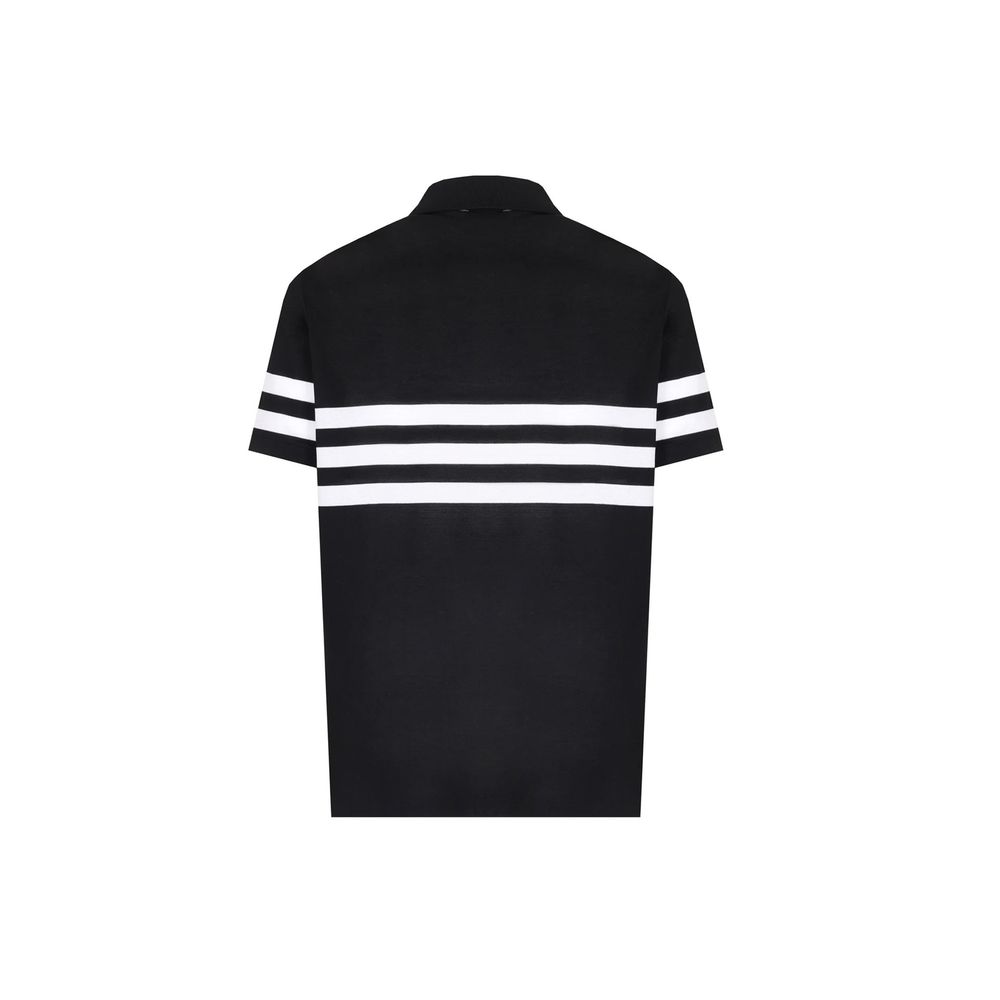 Paul & Shark Βαμβακερό Polo από 100% βαμβάκι σε Μαύρο