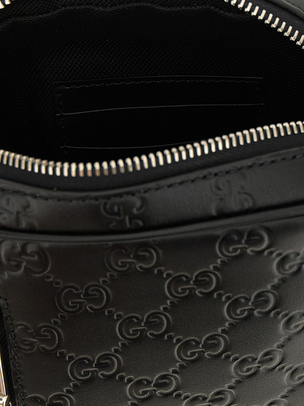Gucci Τσάντα Ώμου από Δέρμα Μοσχαριού σε Μαύρο