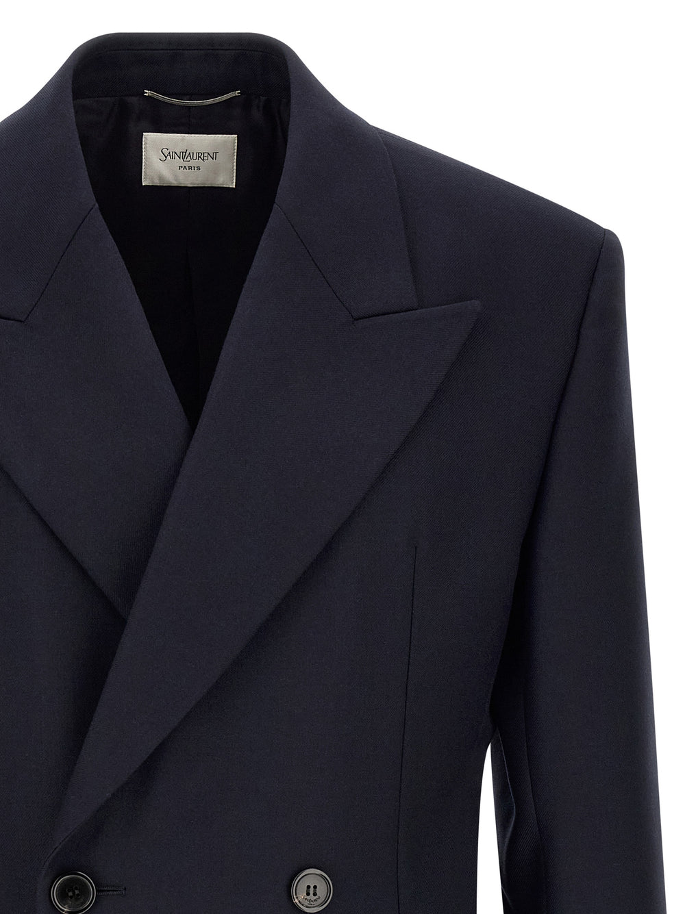 Saint Laurent Σακάκι από 100% Μαλλί σε Μπλε
