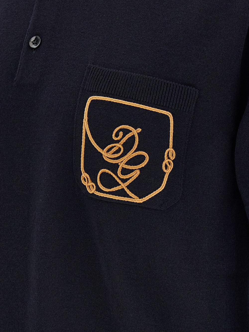 Dolce & Gabbana 100% Virgin Wool Polo Shirt in Blue