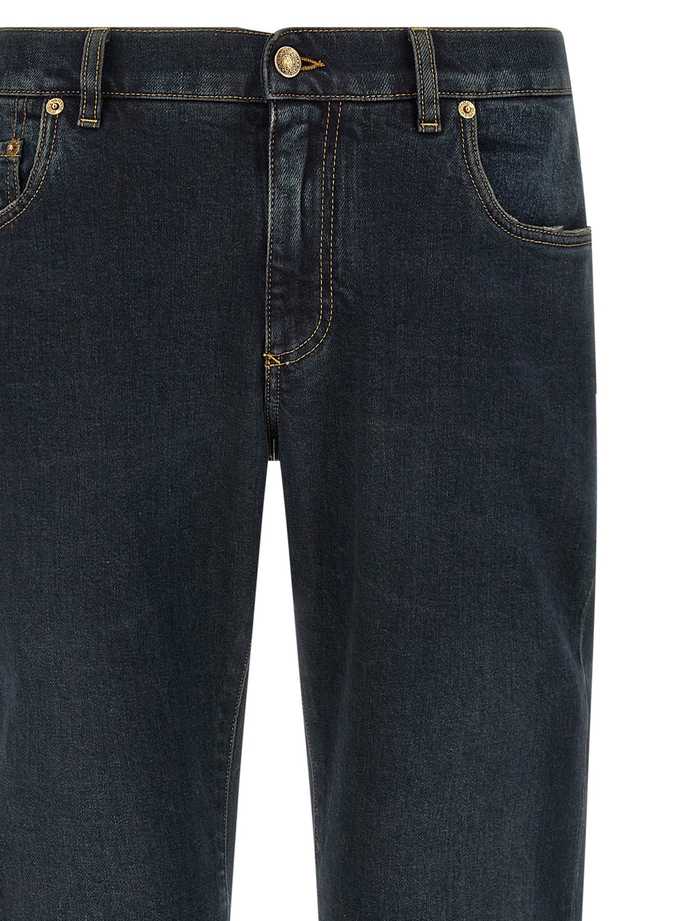 Dolce & Gabbana Cotton Skinny Jeans in Blue